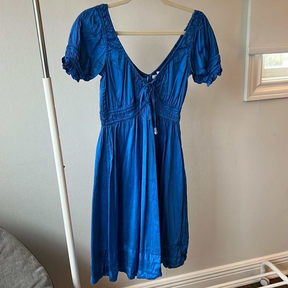 Calypso St. Barth XS Blue Dress